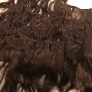REMY human hair, wavy 13, 14 15 inches long